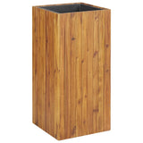 NNEVL Garden Raised Bed 43.5x43.5x90 cm Solid Acacia Wood