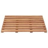 NNEVL Bath Mats 2 pcs Solid Acacia Wood 56x37 cm