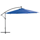 NNEVL Cantilever Umbrella with Aluminium Pole 350 cm Blue