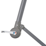 NNEVL Cantilever Umbrella with Aluminium Pole 350 cm Blue