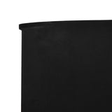 NNEVL 3-panel Wind Screen Fabric 400x120 cm Black