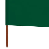 NNEVL 3-panel Wind Screen Fabric 400x160 cm Green