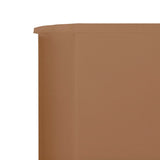 NNEVL 3-panel Wind Screen Fabric 400x160 cm Taupe
