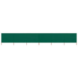 NNEVL 6-panel Wind Screen Fabric 800x120 cm Green
