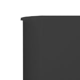NNEVL 6-panel Wind Screen Fabric 800x160 cm Anthracite