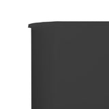 NNEVL 9-panel Wind Screen Fabric 1200x80 cm Anthracite