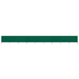 NNEVL 9-panel Wind Screen Fabric 1200x160 cm Green
