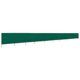 NNEVL 9-panel Wind Screen Fabric 1200x160 cm Green