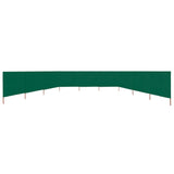 NNEVL 9-panel Wind Screen Fabric 1200x160 cm Green