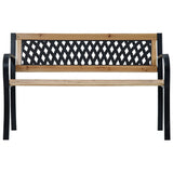 NNEVL Garden Bench 120 cm Wood