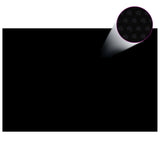 NNEVL Pool Cover Black 300x200 cm PE