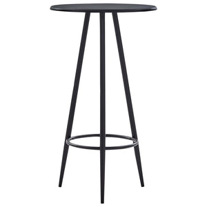 NNEVL Bar Table Black 60x107.5 cm MDF