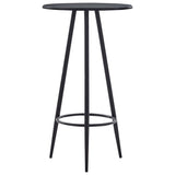 NNEVL Bar Table Black 60x107.5 cm MDF