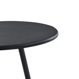 NNEVL Bar Table Black 60x107.5 cm MDF