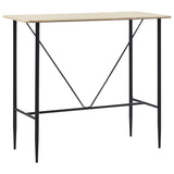NNEVL Bar Table Oak 120x60x110 cm MDF