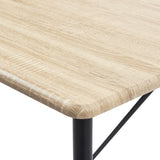 NNEVL Bar Table Oak 120x60x110 cm MDF