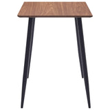 NNEVL Dining Table Brown 120x60x75 cm