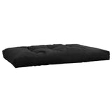 NNEVL Garden Seat Cushion Black 120x80x10 cm Fabric