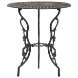 NNEVL 3 Piece Bistro Set Cast Aluminium