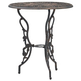 NNEVL 3 Piece Bistro Set Cast Aluminium