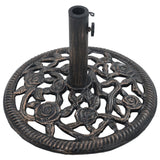 NNEVL Umbrella Base Bronze 12 kg 48 cm Cast Iron