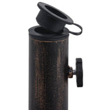 NNEVL Umbrella Base Bronze 12 kg 48 cm Cast Iron