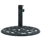 NNEVL Umbrella Base Green 9 kg 40 cm Cast Iron