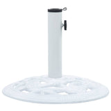 NNEVL Umbrella Base White 9 kg 40 cm Cast Iron