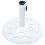NNEVL Umbrella Base White 9 kg 40 cm Cast Iron