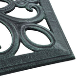 NNEVL Umbrella Base Green 12 kg 49 cm Cast Iron