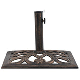 NNEVL Umbrella Base Bronze 12 kg 49 cm Cast Iron