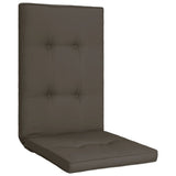 NNEVL Garden Chair Cushions 4 pcs Anthracite 120x50x5 cm