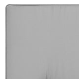 NNEVL Garden Chair Cushions 4 pcs Grey 120x50x5 cm