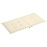 NNEVL Garden Chair Cushions 2 pcs Cream 100x50x3 cm