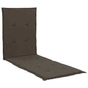 NNEVL Lounge Chair Cushion Anthracite 180x55x3 cm