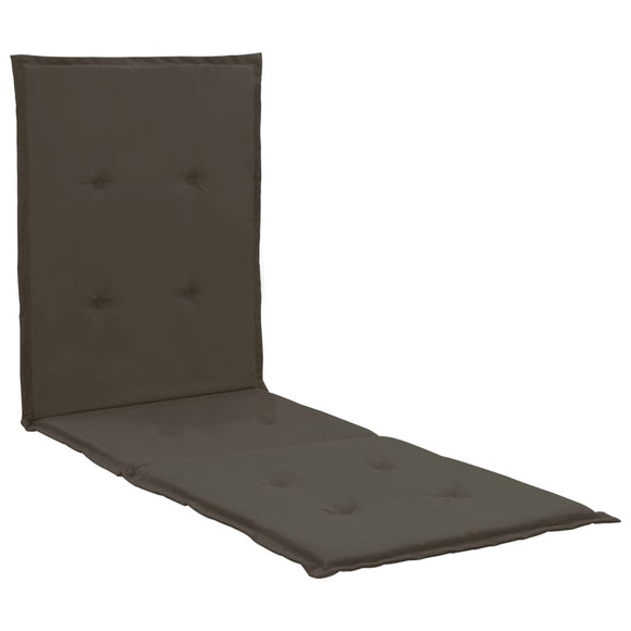 NNEVL Lounge Chair Cushion Anthracite 180x55x3 cm