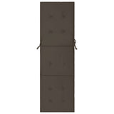 NNEVL Lounge Chair Cushion Anthracite 180x55x3 cm