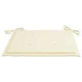 NNEVL Garden Chair Cushions 4 pcs Cream 40x40x3 cm