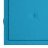 NNEVL Garden Chair Cushions 4 pcs Blue 40x40x3 cm