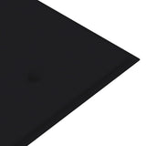 NNEVL Garden Bench Cushion Black 180x50x3 cm