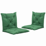 NNEVL Swing Chair Cushions 2 pcs Green 50 cm