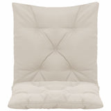 NNEVL Swing Chair Cushions 2 pcs Cream 50 cm Fabric