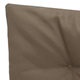 NNEVL Cushion for Swing Chair Taupe 150 cm Fabric