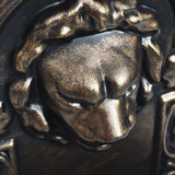 NNEVL Wall Fountain Lion Head Design Bronze