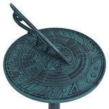 NNEVL Sundial Green 35.5x82 cm Plastic
