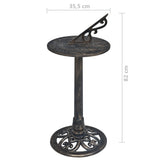 NNEVL Sundial Bronze 35.5x82 cm Plastic