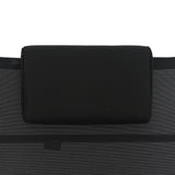 NNEVL Sun Lounger Aluminium Textliene Black