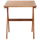 NNEVL Garden Table 110x67x74 cm Solid Acacia Wood