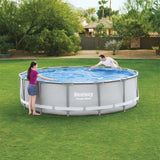 NNEVL Bestway Solar Pool Cover Flowclear 427 cm