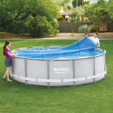NNEVL Bestway Solar Pool Cover Flowclear 427 cm
